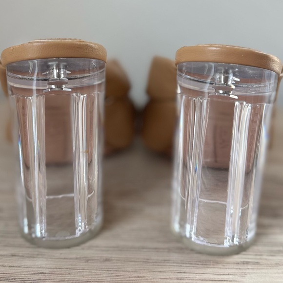 Deltan Kira Puffy Leather Square Toe Sandals Tan Knotted Heels . Size 5.5 - Picture 7 of 8